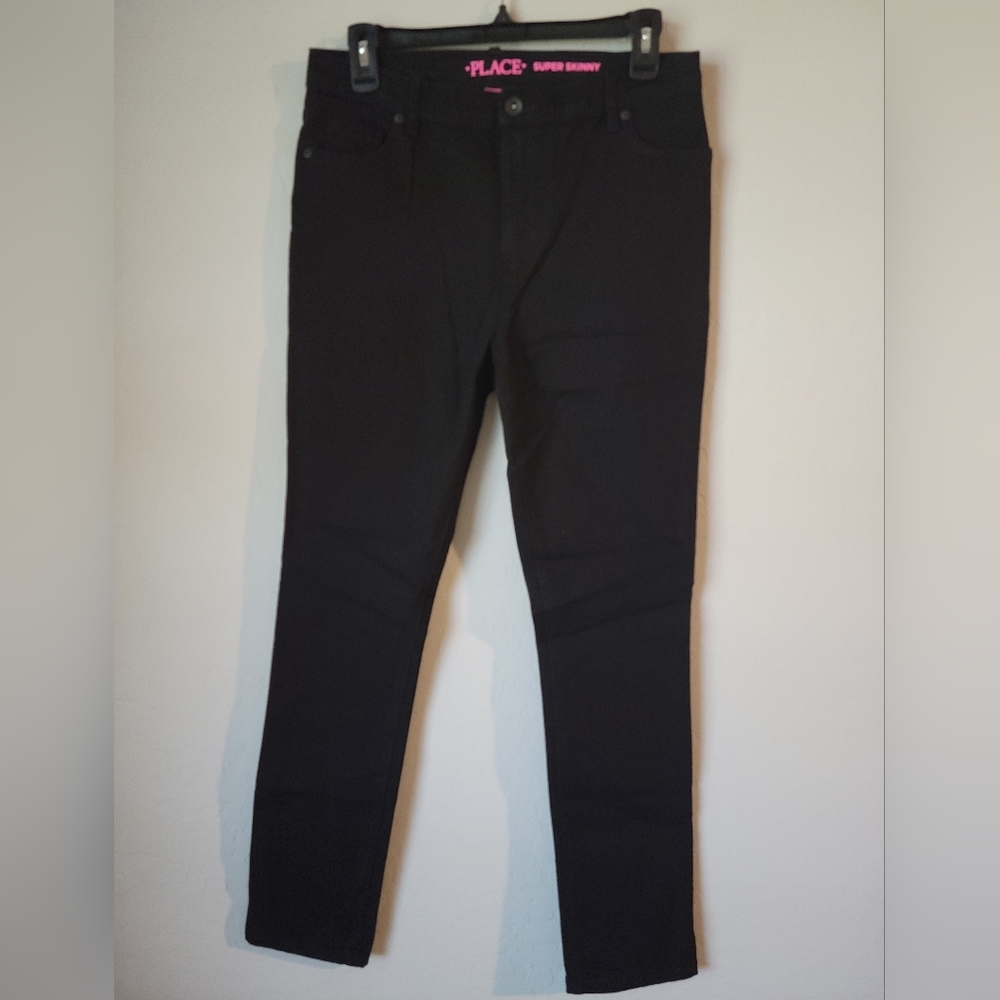 The Children's Place: Super Skinny Black Jeans size 18 girls
